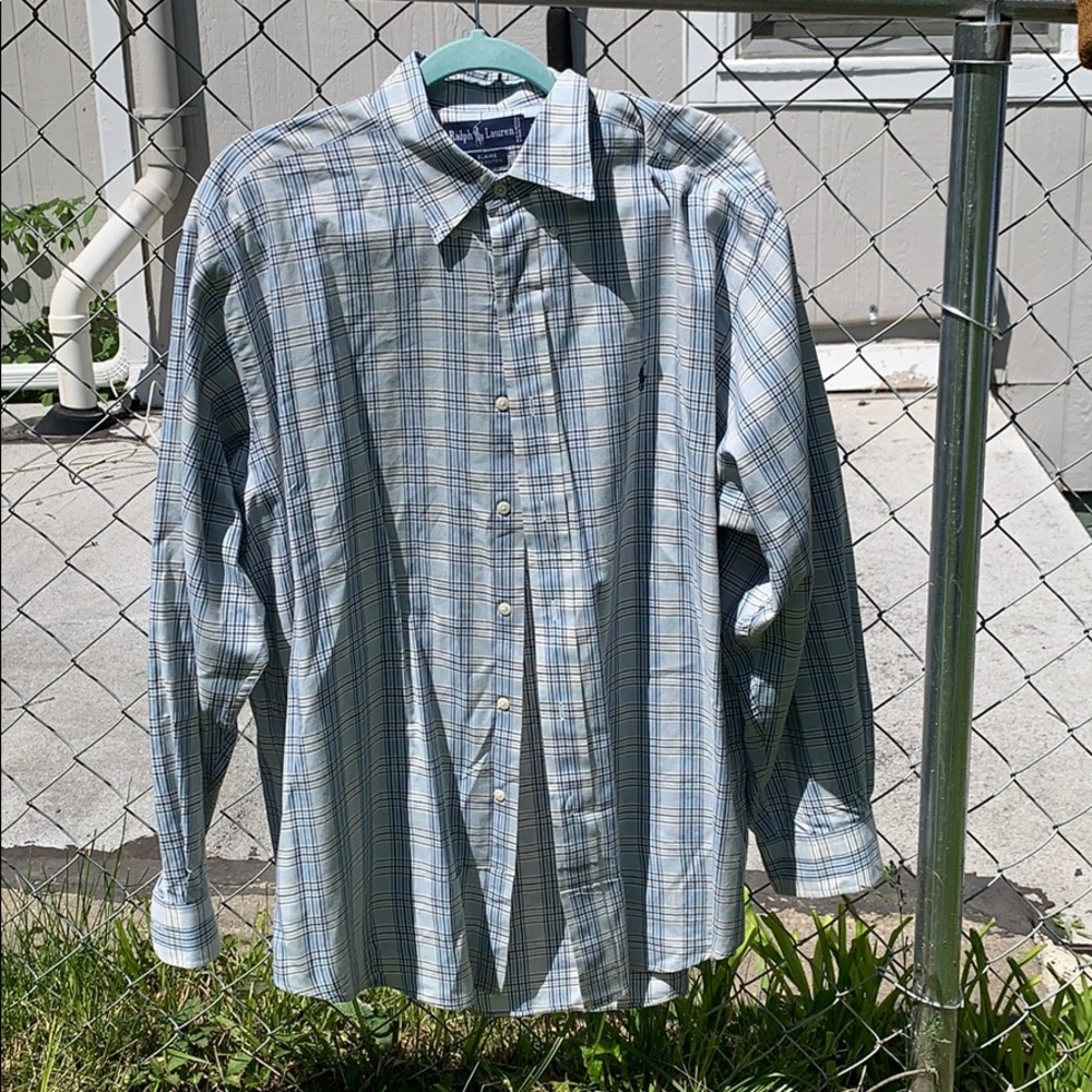 RALPH LAUREN LONG-SLEEVE BUTTON UP